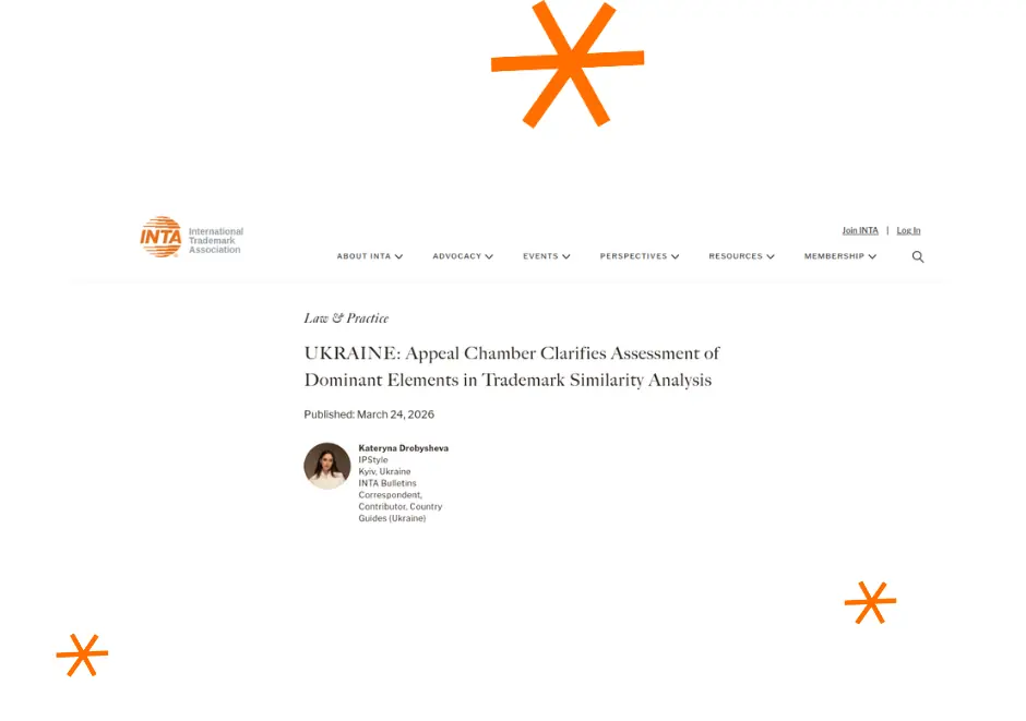 Kateryna Drobysheva on Ukrainian IP Practice for INTA Bulletin